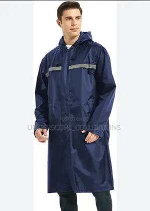 Rain Coats Colours *Black* and *Navy Blue*