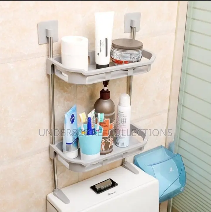 Two Layer Multi Functional Storage Rack for Kitchen and Bathroom.