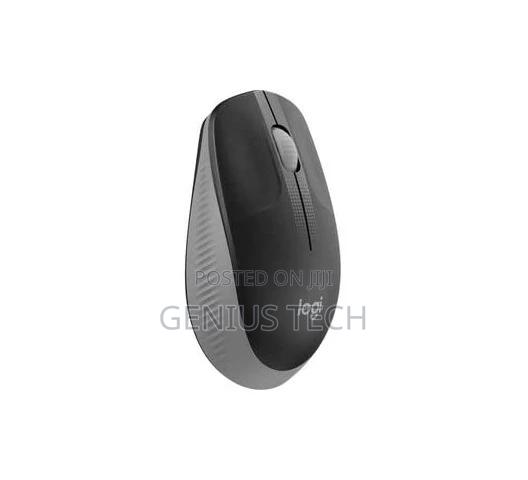 Logitech M190 Full-Size Wireless Mouse Mid Grey