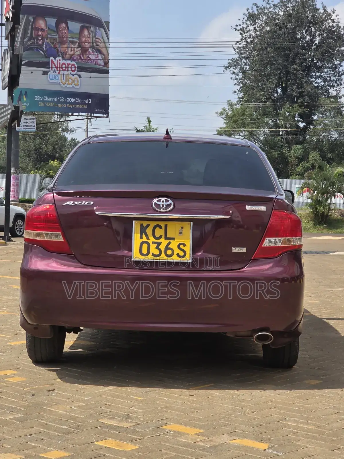 Toyota Axio 2010 Maroon
