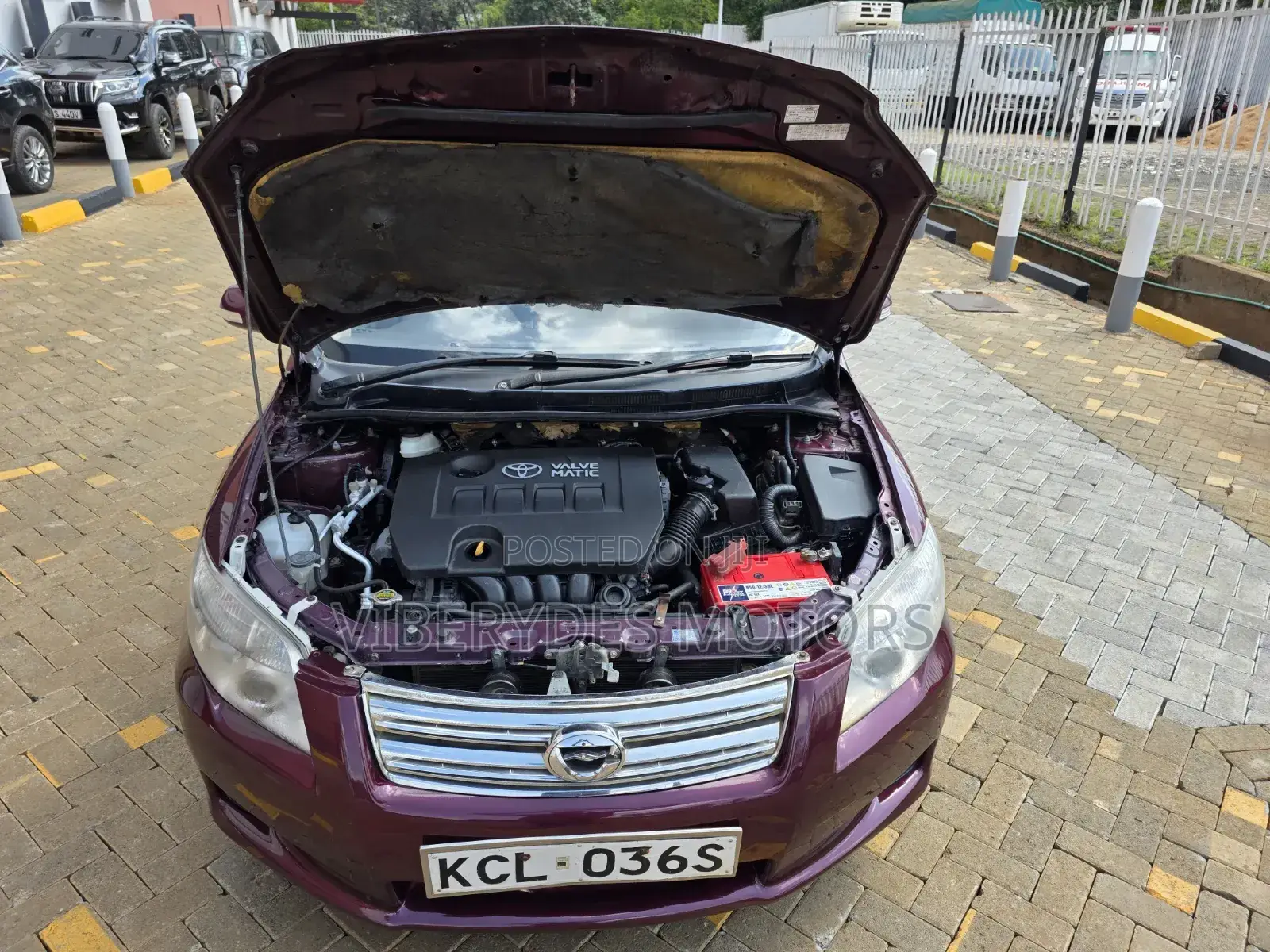 Toyota Axio 2010 Maroon