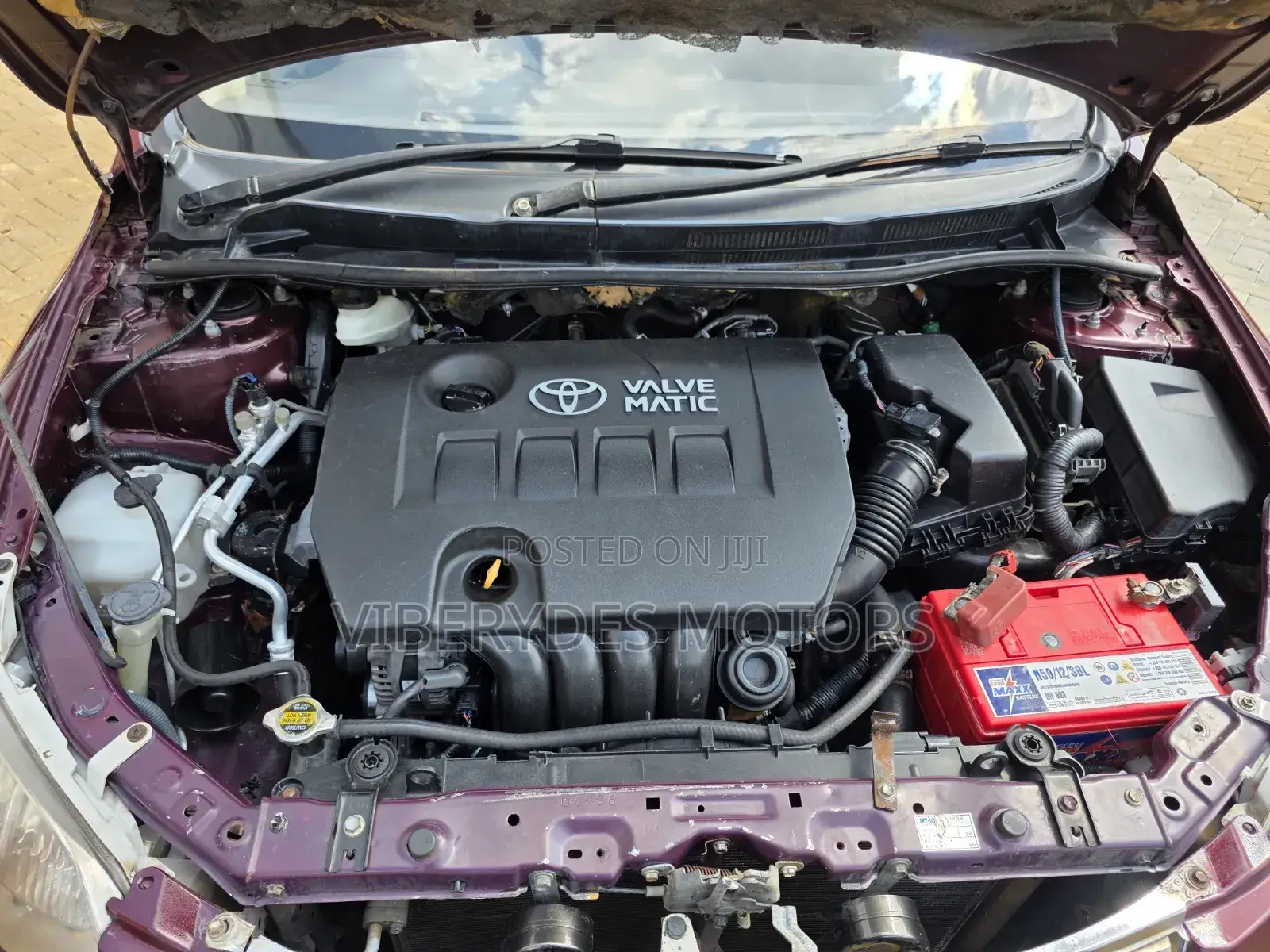 Toyota Axio 2010 Maroon