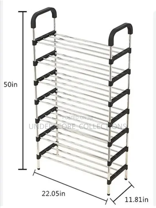 Strong and Stable *7* Tier Shoe Rack Holding 21 Shoes