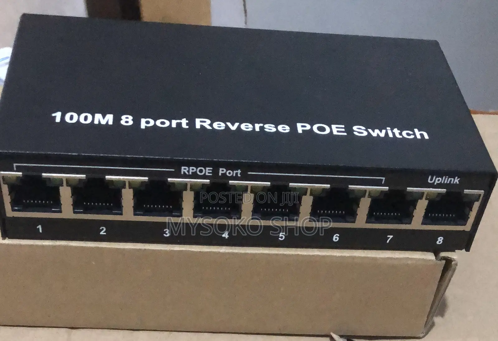 8-Port Reverse Poe Switch