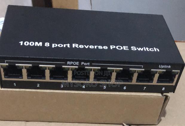 8-Port Reverse Poe Switch