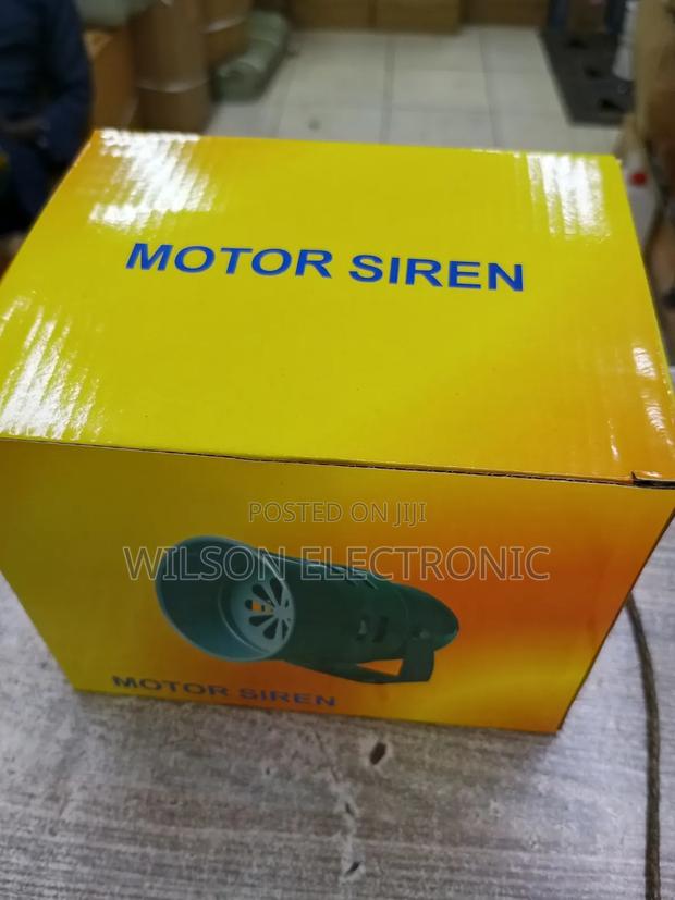 Electric Motor Siren