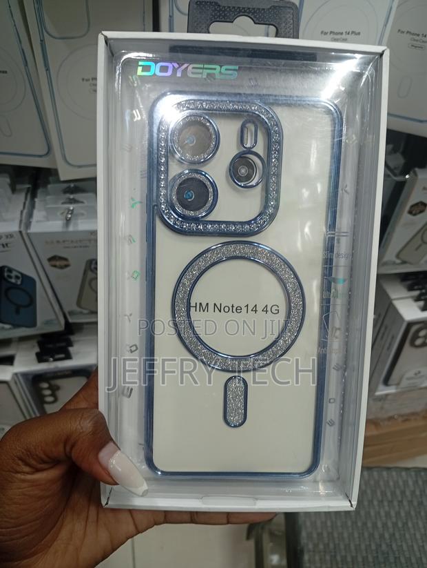 Xiaomi Redmi Note 14 Glitter-Infused Finish Cover