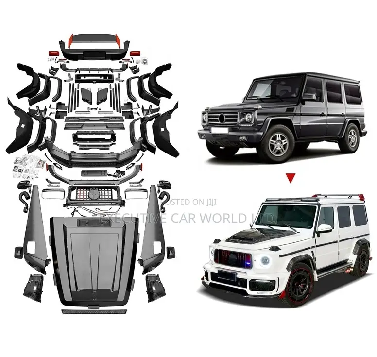 Mercedes-Benz G-Wagon to Brabus Facelift Kit