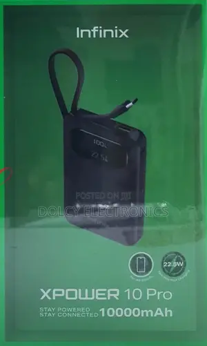 Infinix Xpower 10 Pro Xp10pro 22.5w 10000mah Power Bank
