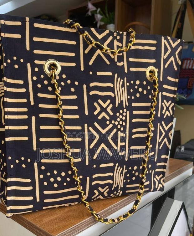 Mudcloth Chain Bag