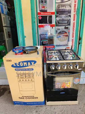 Ecomax Cooker 50×55 4gas Electric Oven