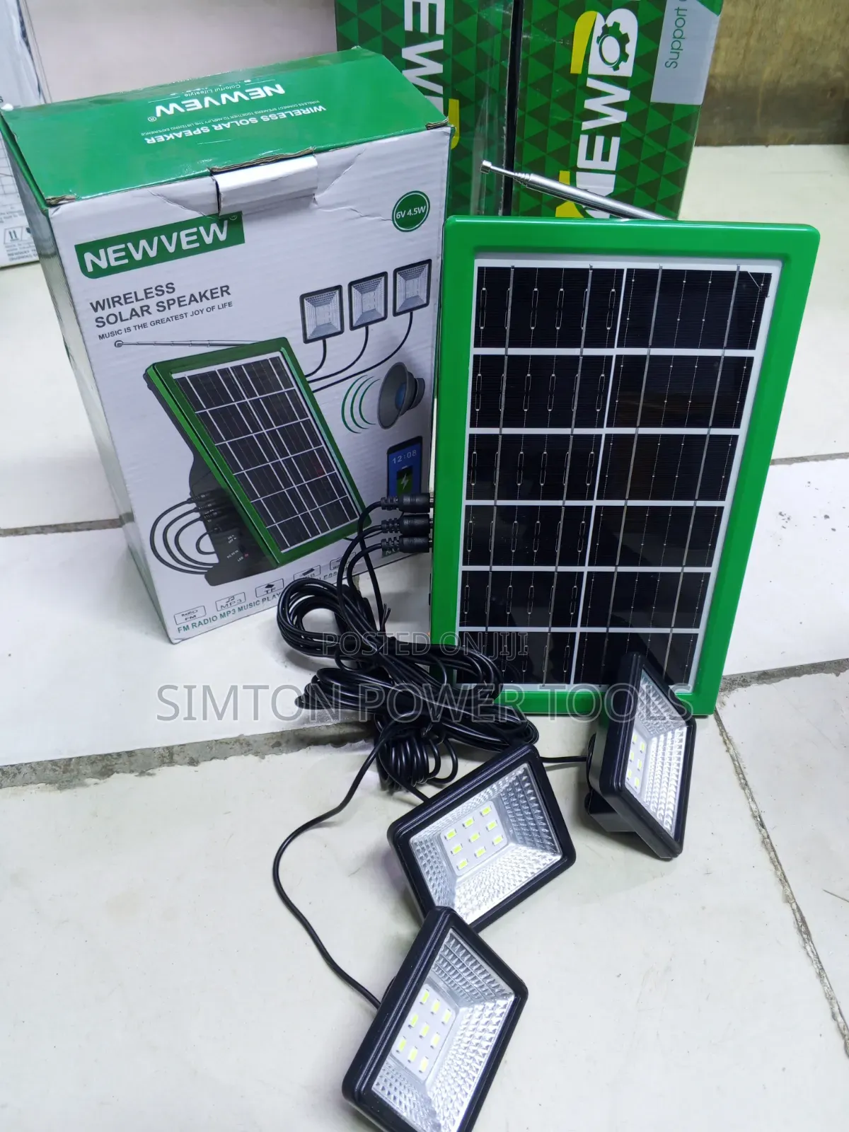 Quality Wireless Solar Speaker Newvew