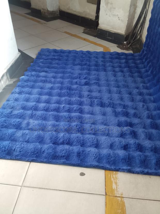 Ashler Rabbit Fur Soft Carpet Size 5*8 - thumbnail 4