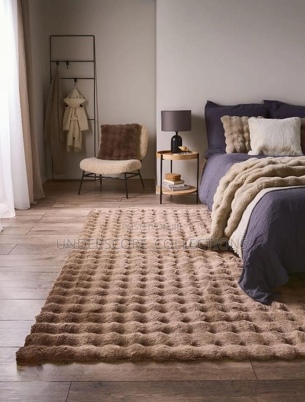 Ashler Rabbit Fur Soft Carpet Size 5*8 - thumbnail 7