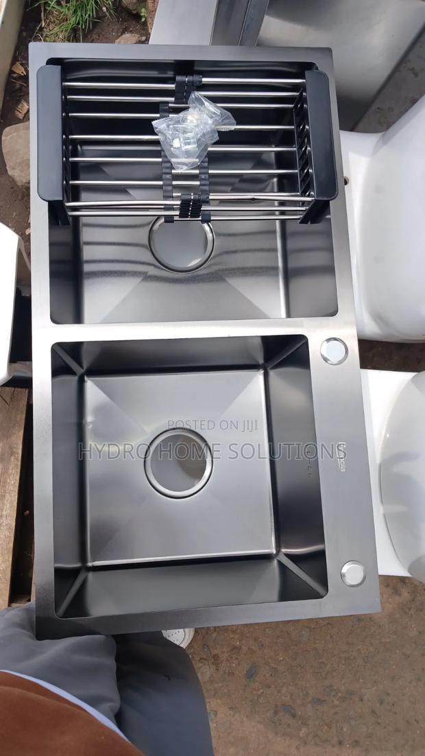 Mordern High Quality Double Bowl Kitchen Sink - thumbnail 3