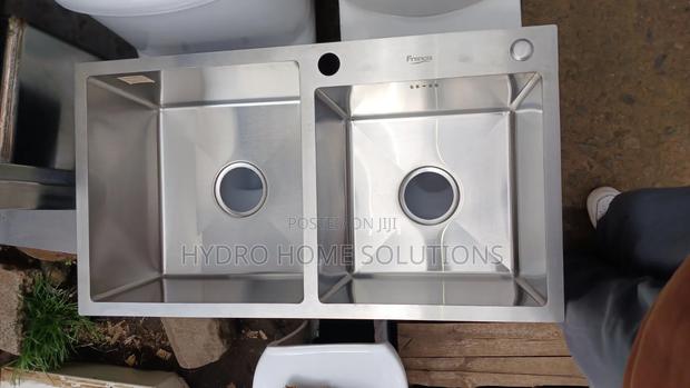 Mordern High Quality Double Bowl Kitchen Sink - thumbnail 4