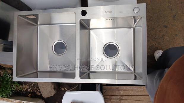 Mordern High Quality Double Bowl Kitchen Sink - thumbnail 5