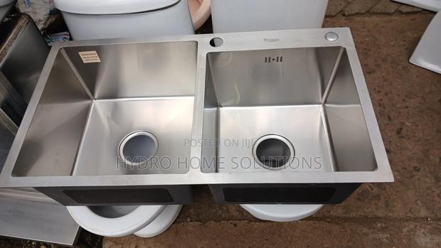Mordern High Quality Double Bowl Kitchen Sink - thumbnail 6