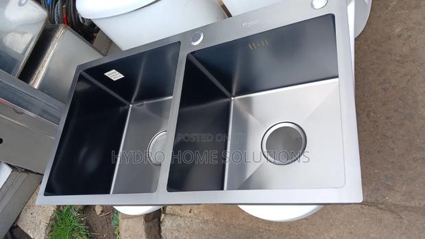 Mordern High Quality Double Bowl Kitchen Sink - thumbnail 7