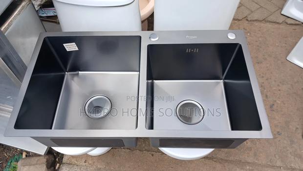Mordern High Quality Double Bowl Kitchen Sink - thumbnail 9