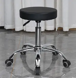 Bar Stool: Revolving Swivel Bar Stool With Wheels