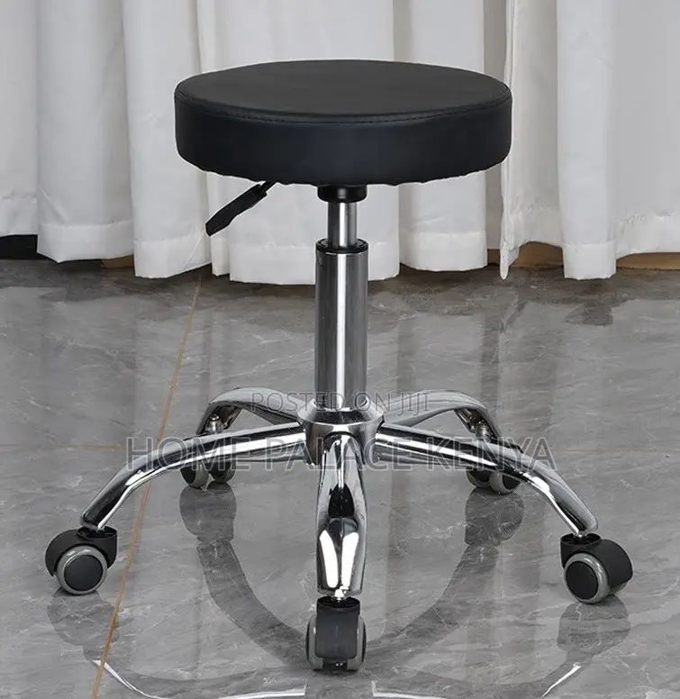 Bar Stool: Revolving Swivel Bar Stool With Wheels