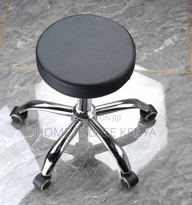Bar Stool: Revolving Swivel Bar Stool With Wheels
