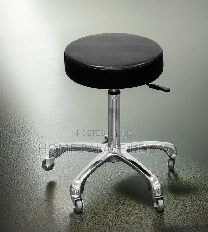 Bar Stool: Revolving Swivel Bar Stool With Wheels