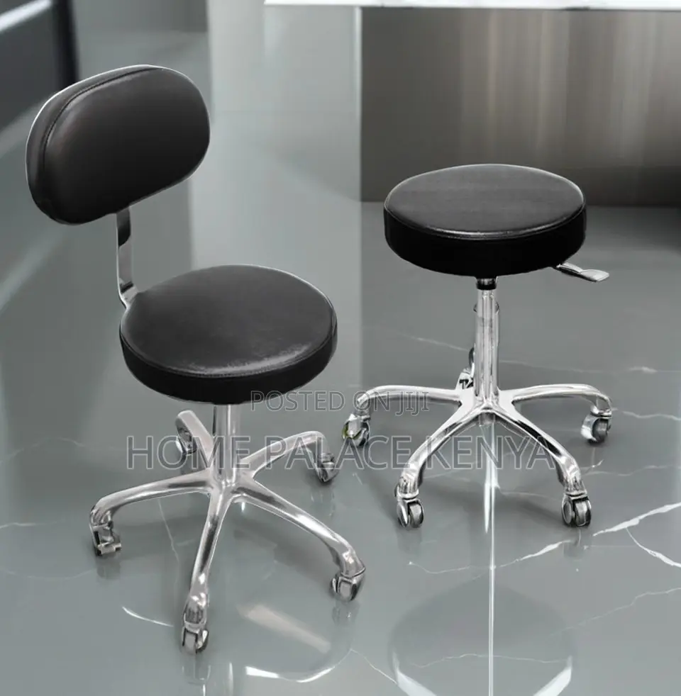 Bar Stool: Revolving Swivel Bar Stool With Wheels