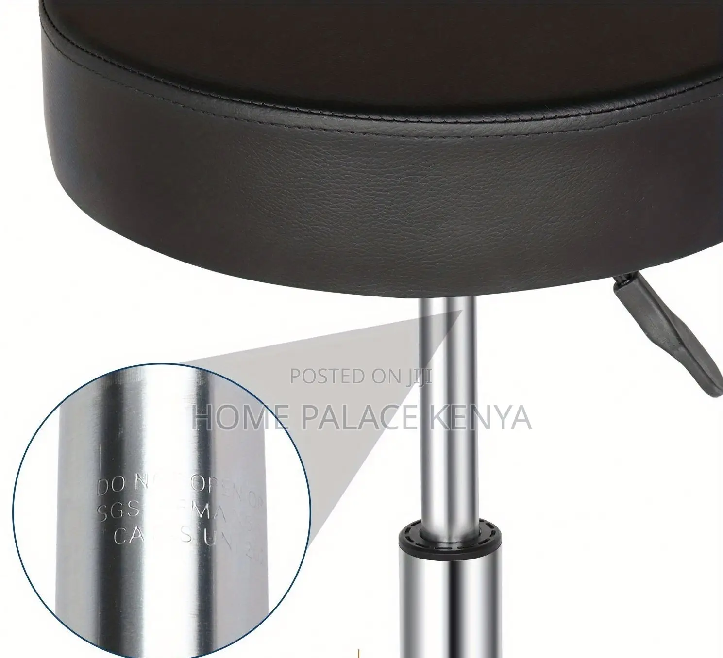 Bar Stool: Revolving Swivel Bar Stool With Wheels