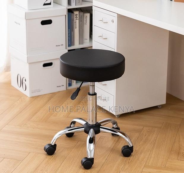 Bar Stool: Revolving Swivel Bar Stool With Wheels - thumbnail 16
