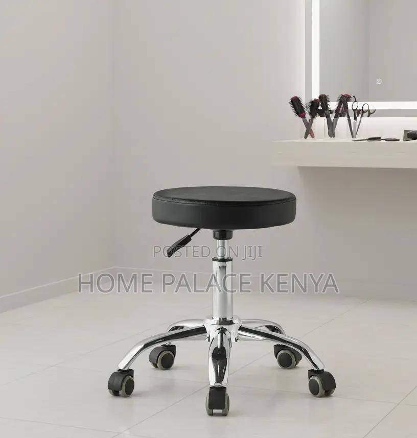 Bar Stool: Revolving Swivel Bar Stool With Wheels
