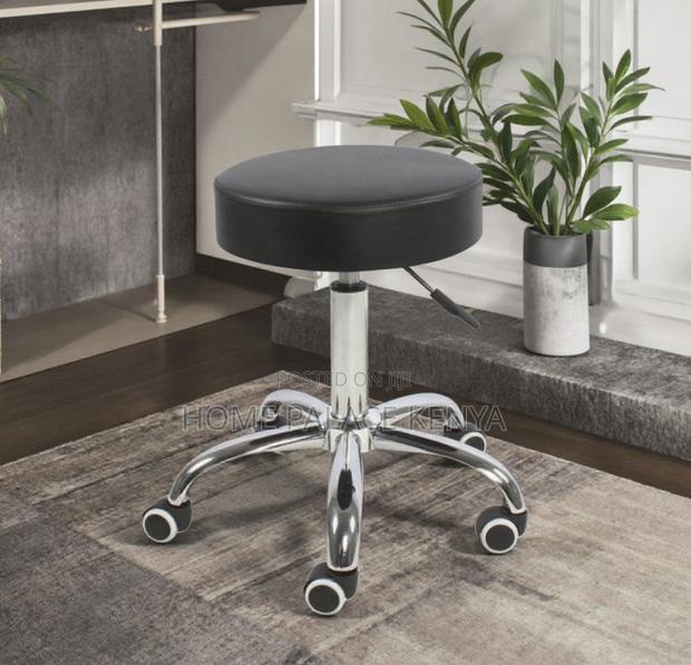 Bar Stool: Revolving Swivel Bar Stool With Wheels - thumbnail 19