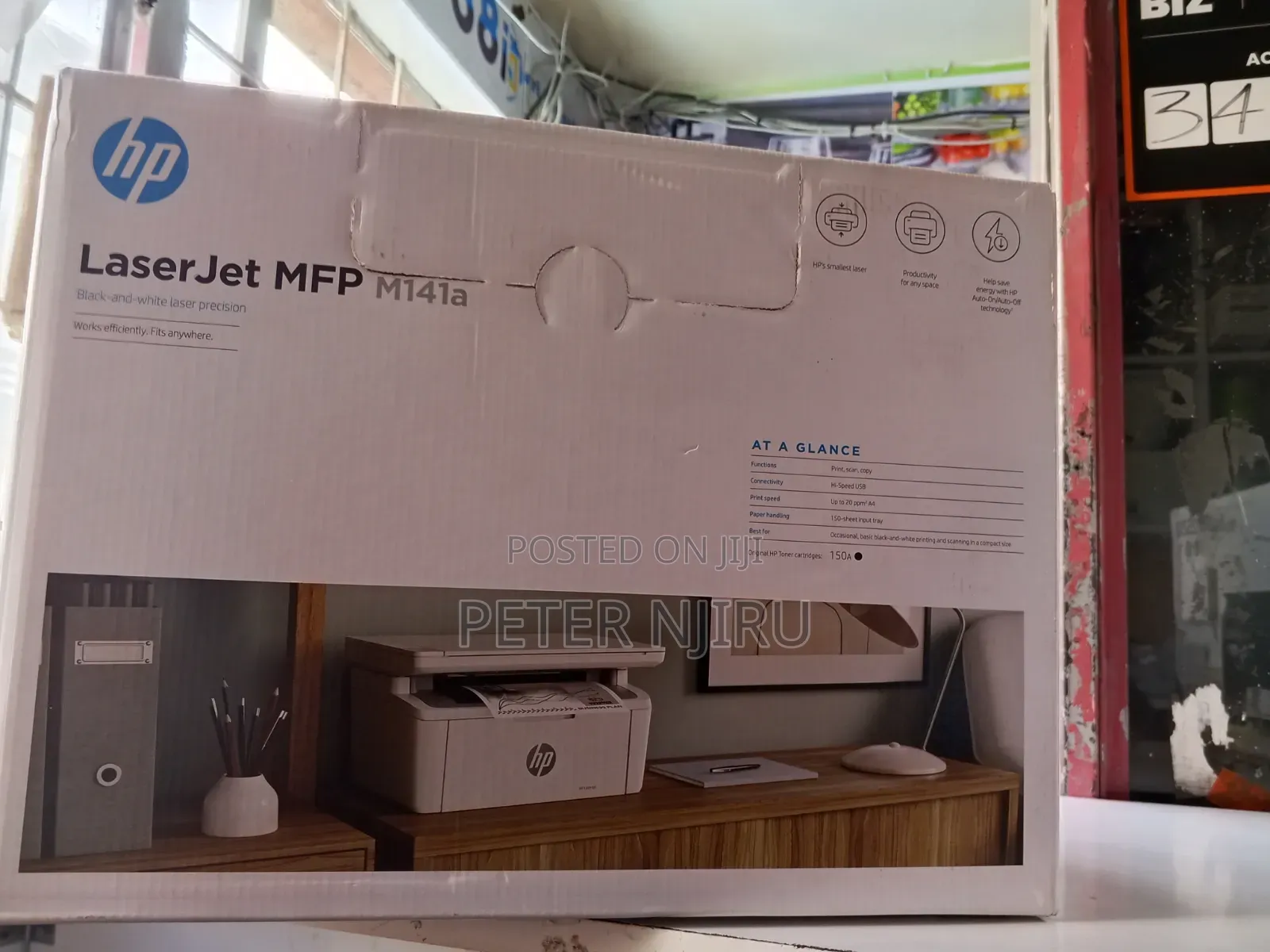 Hp Laserjet MFP M141a Monochrome Laser Printer