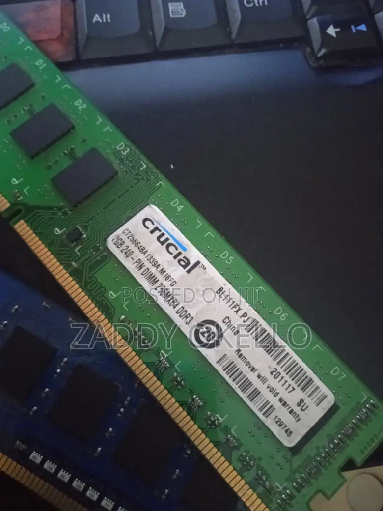 Desktop Ddr3 Ram 6gb Total(One: 2gb Other: 4gb)