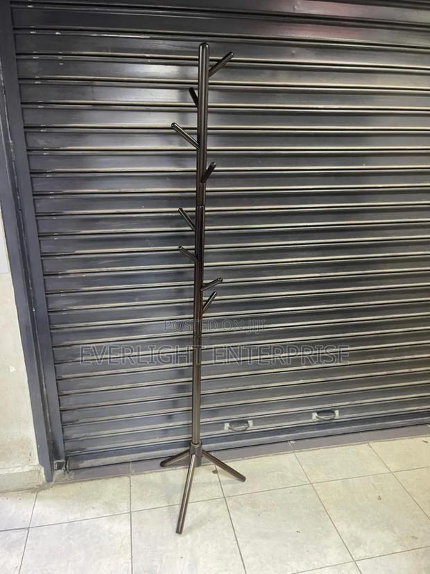 Bamboo Coat Hanger Stand - main view