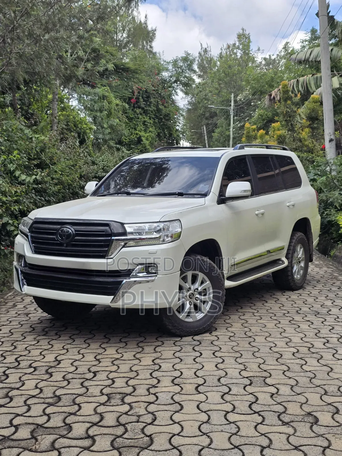 Toyota Land Cruiser 4.5 V8 TD 2017 White