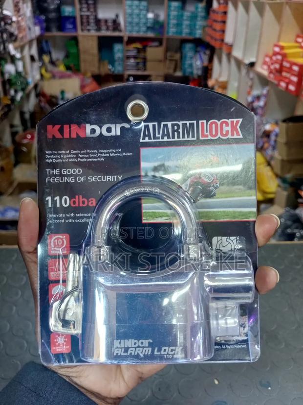 Kinbar Alarm Padlock/Anti Theft Alarm Lock