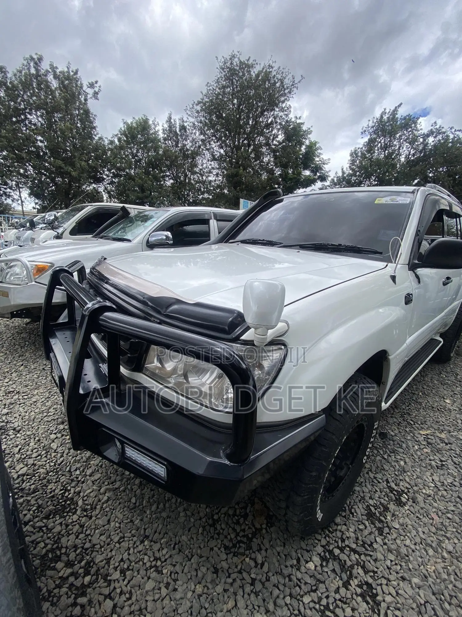 Toyota Land Cruiser 2001 White