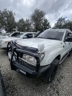 Toyota Land Cruiser 2001 White