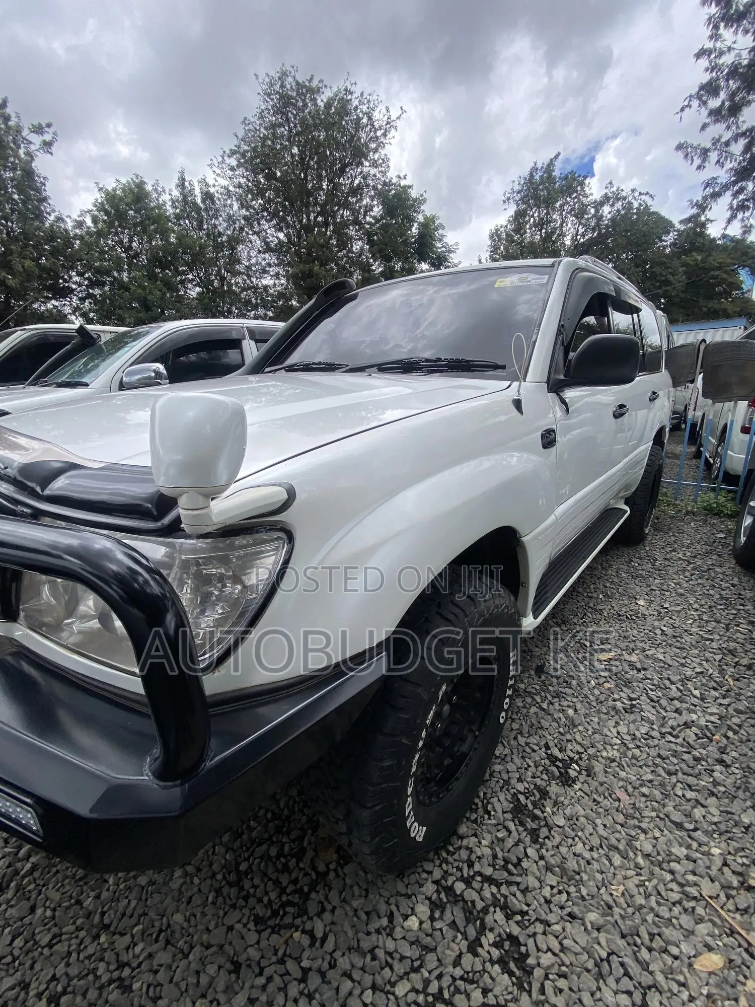 Toyota Land Cruiser 2001 White