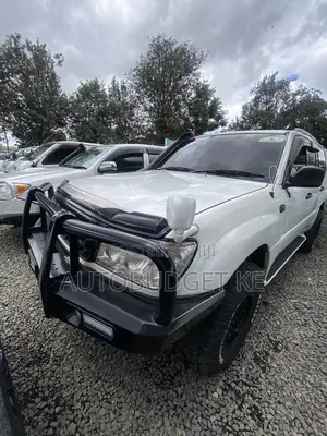 Toyota Land Cruiser 2001 White