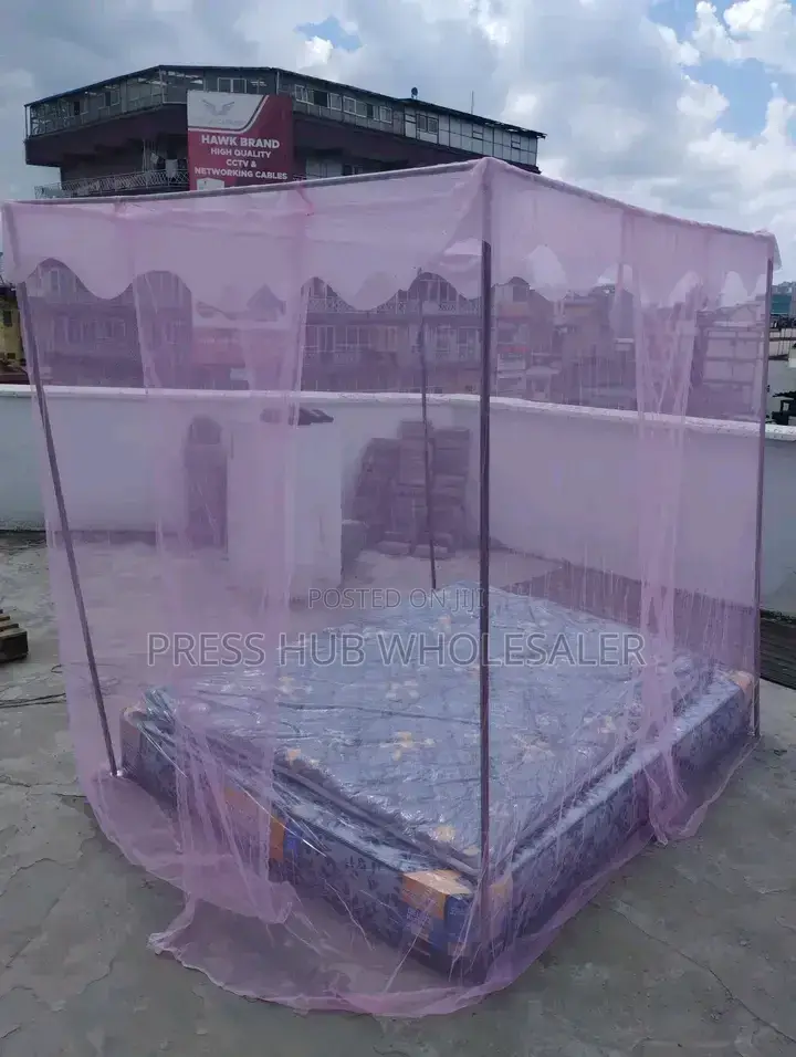 Four-Stand Mosquito Net Designed for Home Use