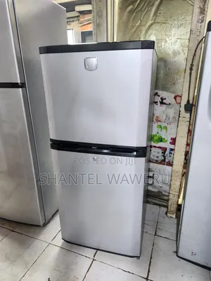 Double Door Silver Fridge 200litres