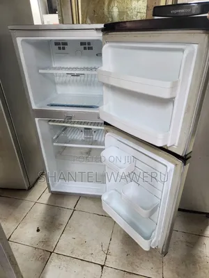 Double Door Silver Fridge 200litres
