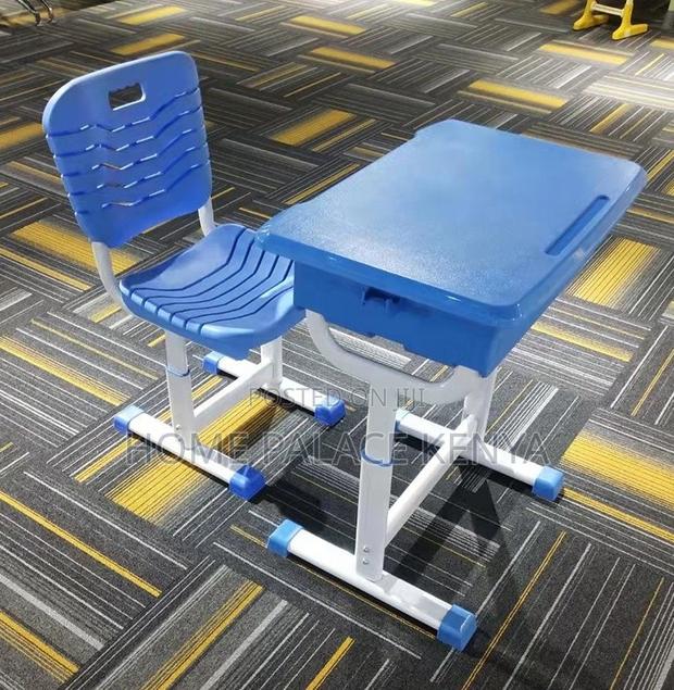 Study Desk: Plastic Student Desk and Chair Set - thumbnail 13