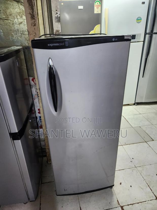 Silver One Door Fridge 180litres Lg