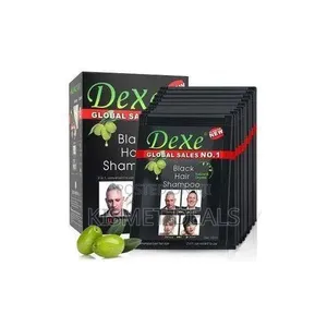 Dexe Dexe Black Hair Shampoo 25ml X10 - Natural Herbal Formula