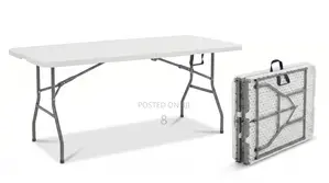 Modern Folding Table for Dining Office and Outdoor Use