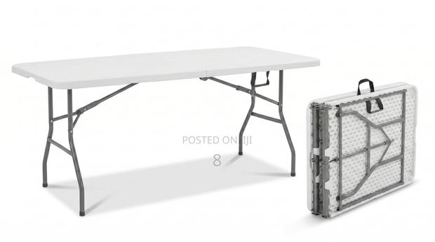 Modern Folding Table for Dining Office and Outdoor Use